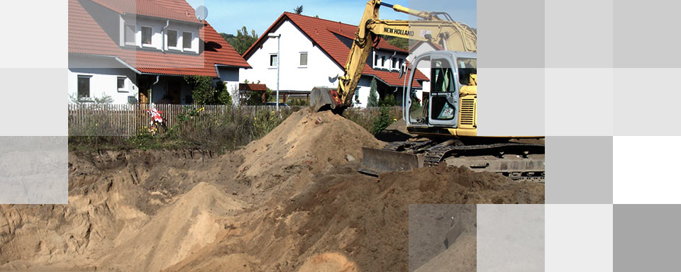 Erdbewegung und Erdbaumaßnahmen